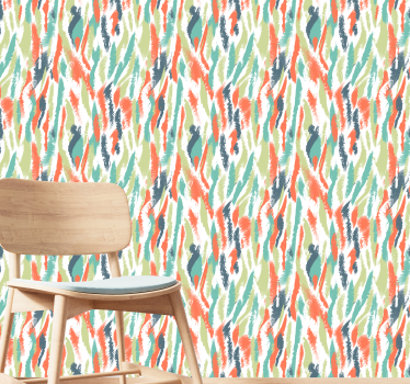 papel parede moderno Manchas de arte moderna - TenStickers