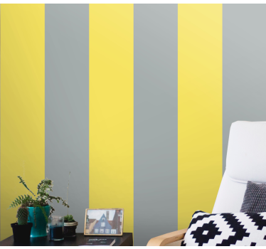 papel parede vertical riscas verticais pantone - TenStickers