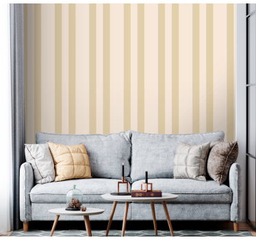 papel parede vertical Tons de bege - TenStickers